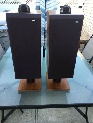 B&w Bowers & Wilkins Dm7 Mk2 Speakers Very Rare
