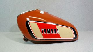 1977 Yamaha Xt500 Xt 500 D Vintage Gas Tank (deants (some Debris Inside