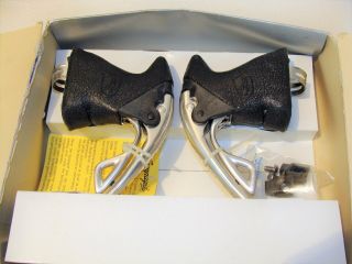Rare Nos 2nd Gen Campagnolo Record 2 X 8 Speed Ergopower Levers Shifters