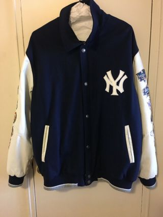 Authentic Classic Vintage 90s York Yankee 26 Time Champion Team Jacket MLB 3