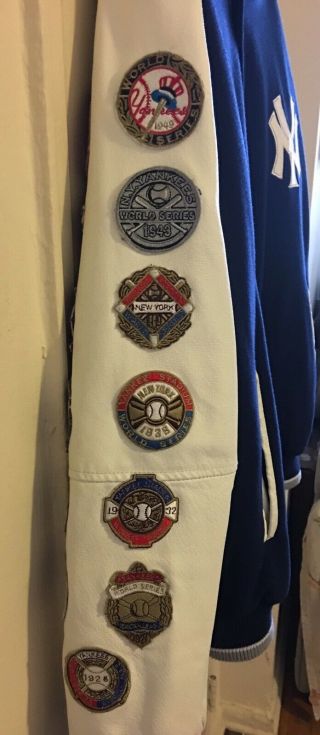 Authentic Classic Vintage 90s York Yankee 26 Time Champion Team Jacket MLB 6