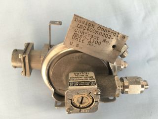 Rare Gse Ksc Nasa Apollo Lunar Module Differential Pressure Switch Hardware