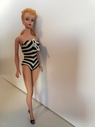 Vintage Blonde Ponytail 4 Barbie Doll TM BODY 3