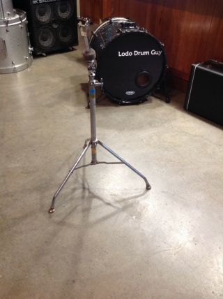 Ludwig B/o Vintage Double Tom Mount Stand Rough Needs Some Tlc D4