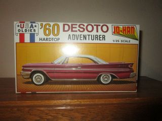 1960 Desoto Adventurer Hardtop Jo - Han Model Kit 1:25 Scale Factory