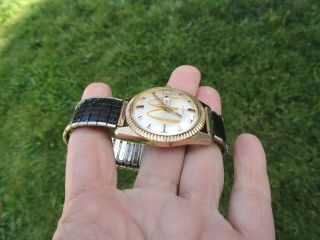 Early Vtg 60s McDONALDS Lrg GOLDEN ARCHES Swiss Wristwatch From Store Owner 117 2
