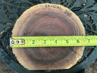 joel Hawaiian RARE SANDALWOOD Log Real Heirloom Almost Never 0348 6