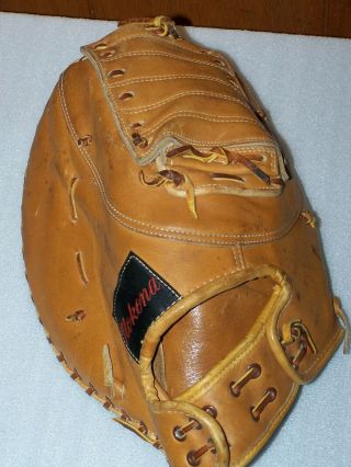 Vintage Nokona Pro - Line Baseball Glove Rare Model Htf Dave Philley
