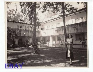 Dolores Del Rio At Home Vintage Photo