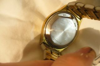 hamilton vintage led watch gold plated not for repair or parts 2