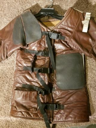 Hawkeye Sportswear High Power Rifle Shooting Jacket Vintage Leather paded 2