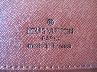Authentic Vintage Louis Vuitton Long Bi Fold Wallet Brown LV Monogram 7