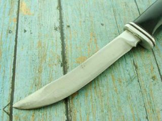 RARE VINTAGE ONE 1 LINE BUCK 105 PATHFINDER FIXED BLADE KNIFE HUNTING USA KNIVES 6