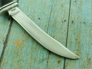RARE VINTAGE ONE 1 LINE BUCK 105 PATHFINDER FIXED BLADE KNIFE HUNTING USA KNIVES 7
