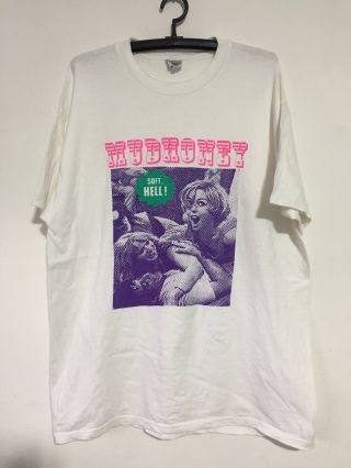 Vintage Mudhoney 90s Soft Hell Grunge Punk Sup Pop T Shirt Sz Xl Nirvana Melvins
