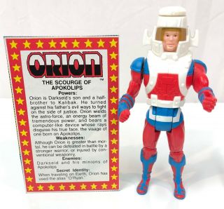 Orion Vintage Powers Kenner 1986 Dc Comics