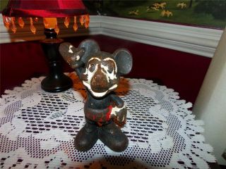 Cast Iron Mickey Mouse Vintage Bank