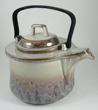 Vintage Danish Modern Stoneware /pottery Teapot By Bing & Grondahl Mexico 6 Cup