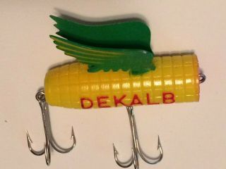 Fred Arbogast DeKalb Seed Corn Winged Ear Vintage Fishing Lure De Kalb 2