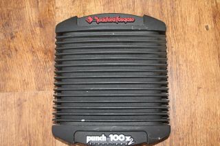 Old School Rockford Fosgate Punch 100ix Dsm Rare Vintage Amp Ampliifer Usa Made