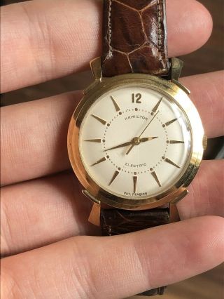 Vintage 1950’s Hamilton Electric Wristwatch