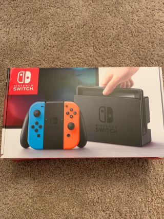 Nintendo Switch 32gb.  With 1 Game.  Rarely