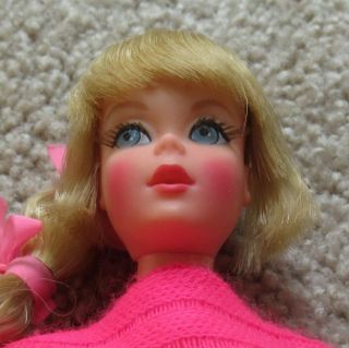 Vintage Barbie Blonde SIDE PONYTAIL Talker Hair GORGEOUS 2