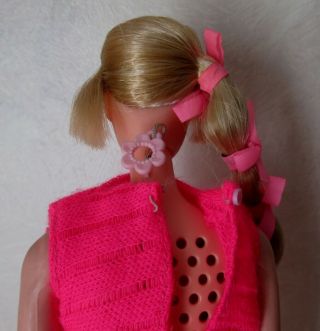 Vintage Barbie Blonde SIDE PONYTAIL Talker Hair GORGEOUS 5