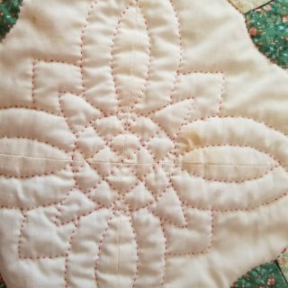 Vintage Handmade Quilt - Full Size - Cotton