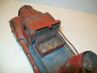 Vintage Pressed Steel 1930 ' s Marx Spotlight Truck - 9.  5 