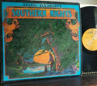 Allen Toussaint Southern Nights,  Vintage Vinyl,  1st Press,  Reprise Promo (1975)