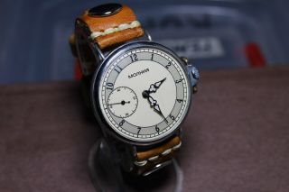 Soviet Molnija Watch Pocket 3602 Russian Ussr Vintage Men Wristwatch Molnia 4