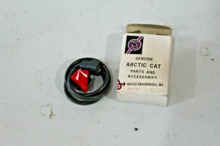 Nos Oem Vintage 75 - 77 Arctic Cat El Tigre Z Racer Kill Stop Switch 0109 - 651