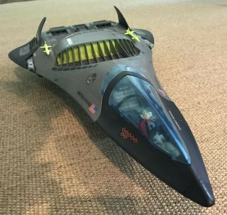 Vtg Gi Joe 1988 Phantom X - 19 Stealth Fighter 100 Complete With Pilot Ghostrider
