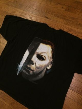 Vintage Michael Myers Halloween Shirt Mens 2xl Horror Movie Promo