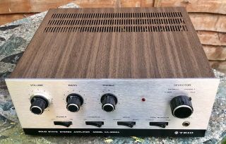 Vintage Trio Ka2000a Solid State Stereo Amplifier.  1970’s.
