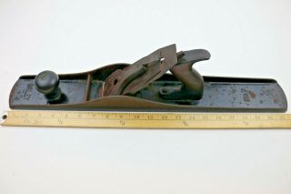 Vintage Stanley Bailey No 7 Smooth Bottom Jointer Bench Plane 22 " Long Plane