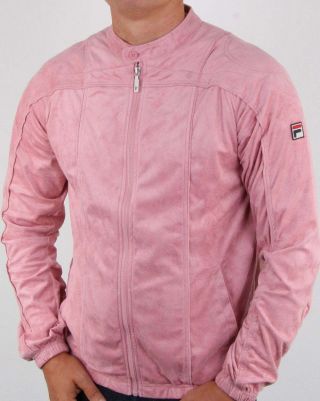 Fila Vintage Terrinda Mk3 Track Top In Pink - Borg Settanta Tracksuit Jacket