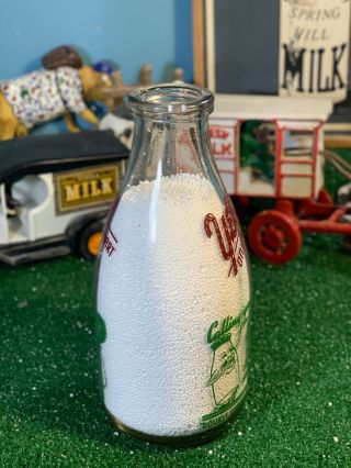 Klover Kist • Baker,  Oregon • Carl Waltz • Vintage Milk Bottle 4