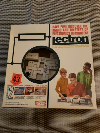 Vintage Raytheon Lectron Series 2 1968 - Learn Electronics Educational