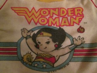 Vintage 1983 Wonder Woman Pajamas