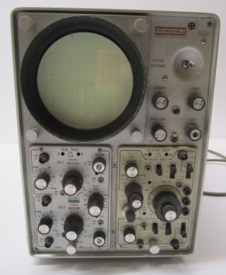 Vtg 1960s Fairchild Dumont Model 766h Oscilloscope Signal Analyzer Parts