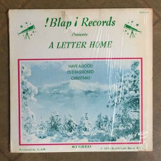 Rare A Letter Home - Have A Good Old Fashioned Christmas Lp Private Andy Summers