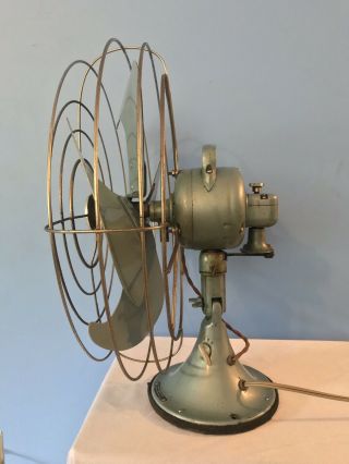 Vintage GE General Electric Vortalex 16” 3 Speed FM16V23 Oscillating Fan 6