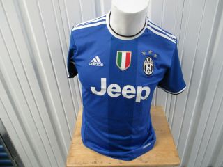 Vintage Adidas Juventus F.  C.  Giorgio Chiellini 3 Small Jersey 2016 - 17 Kit Italy