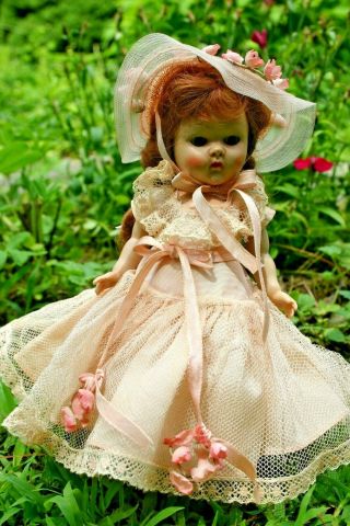 Vintage VOGUE GINNY DOLL Pink Bridesmaid 6