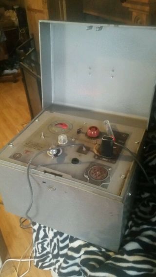 Vintage 1938 feld hell radio circuit bent theremin 6