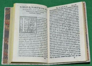 1544,  POST INCUNABLE,  REPUBLIC OF VENICE,  MANUSCRIPT VELLUM BINDING,  RARE 7
