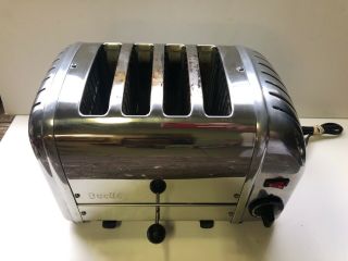 Dualit 4 Slice Toaster Stainless Model 4 Br/84 Vtg Retro Style Great