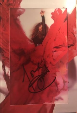 Janet Jackson Metamorphosis Las Vegas Tour Book Program Signed Autographed Rare